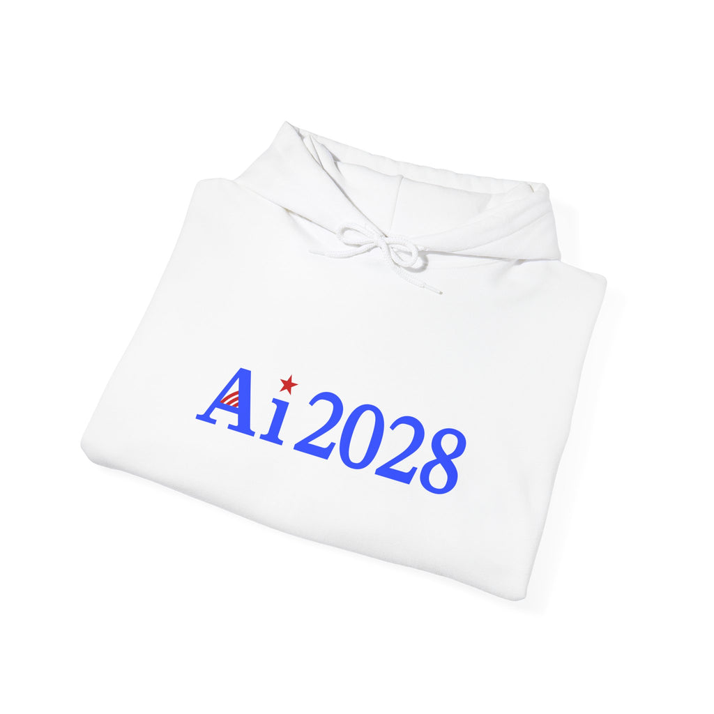 Ai 2028 Hoodie in White