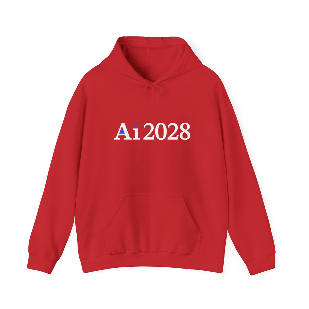 Ai 2028 Hoodie in Red