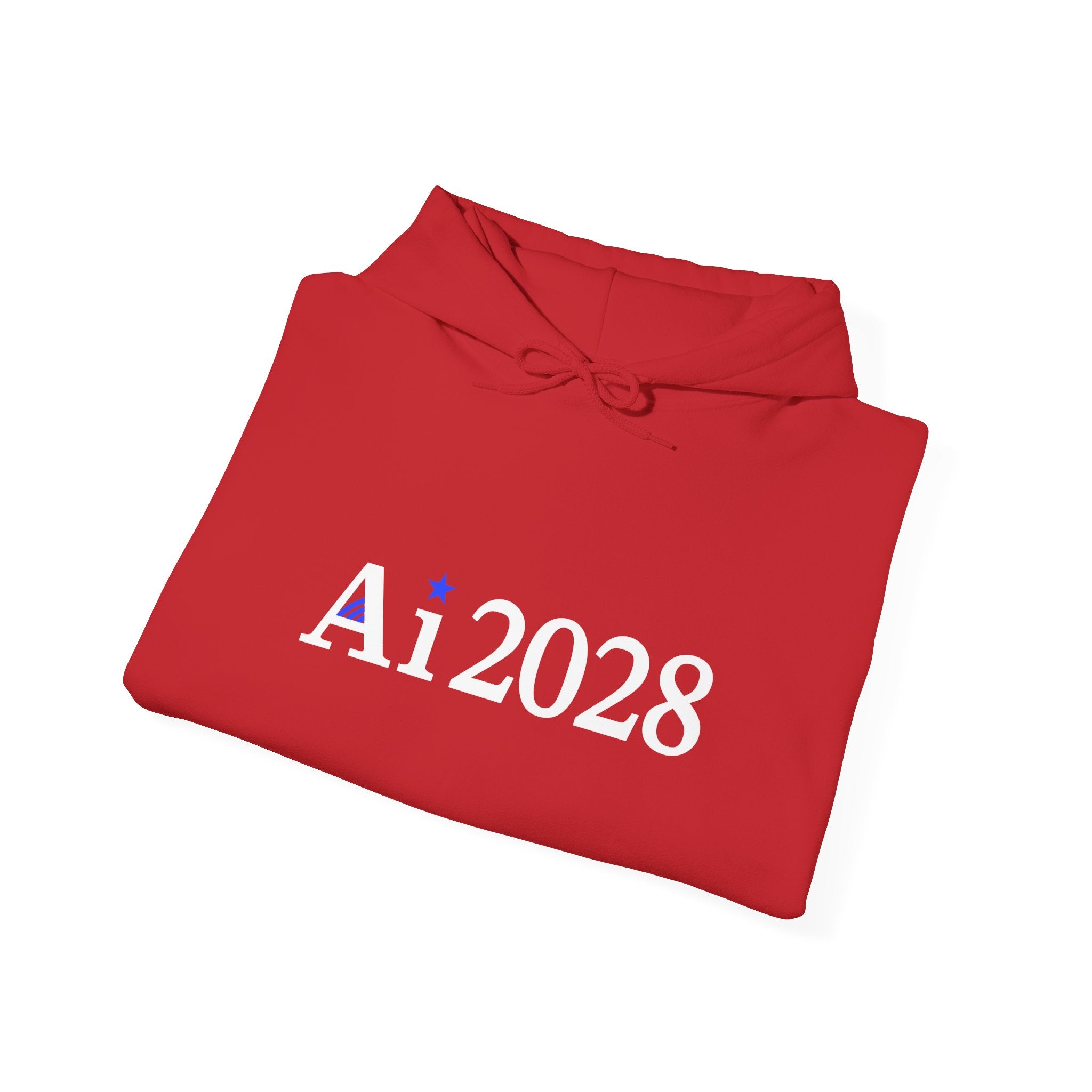 Ai 2028 Hoodie in Red