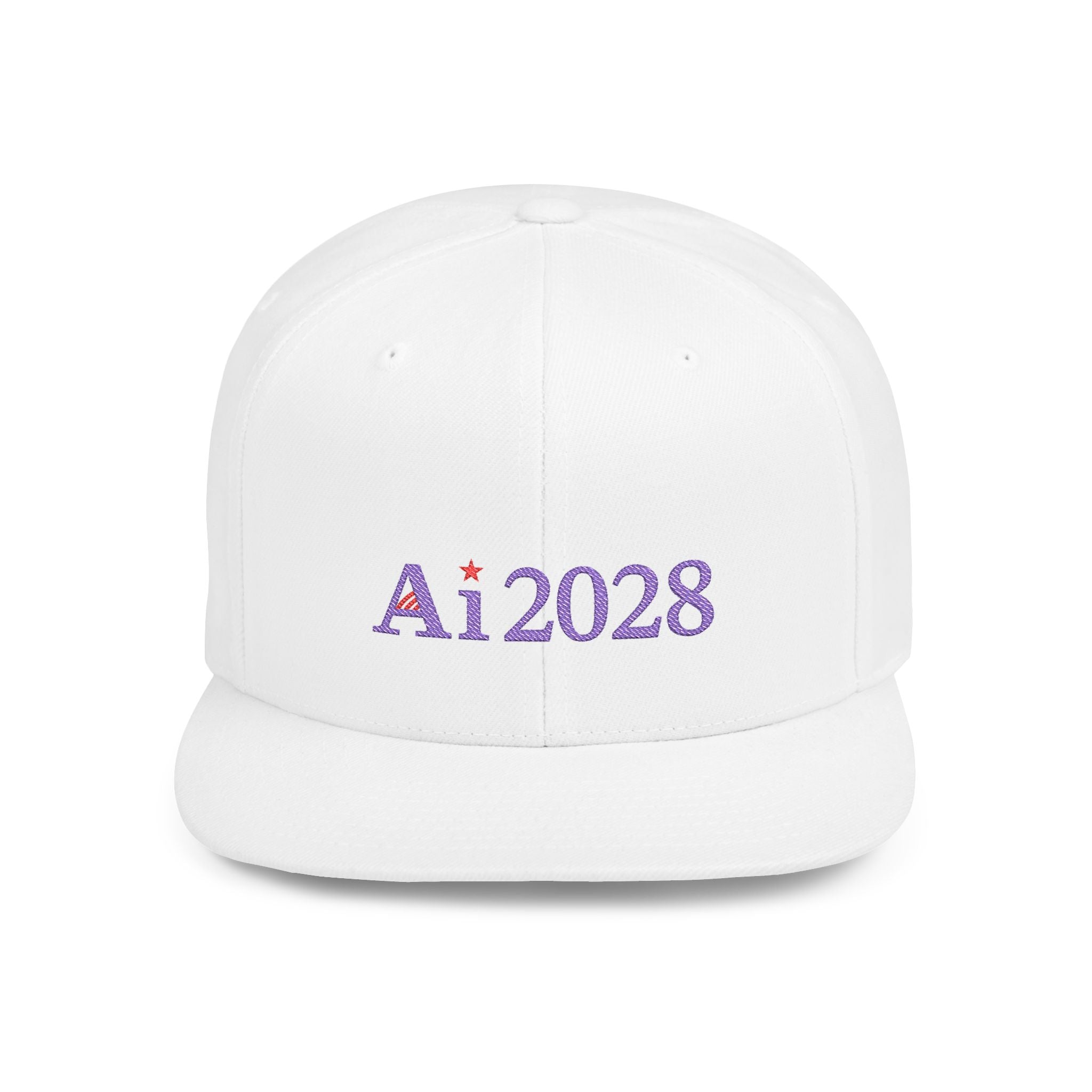 Ai 2028 Cap in White