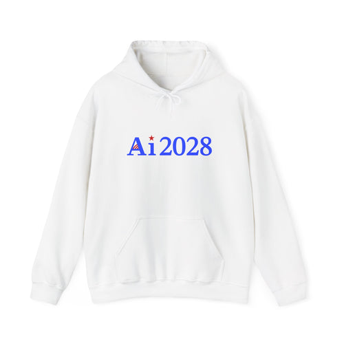 Ai 2028 Hoodie in White