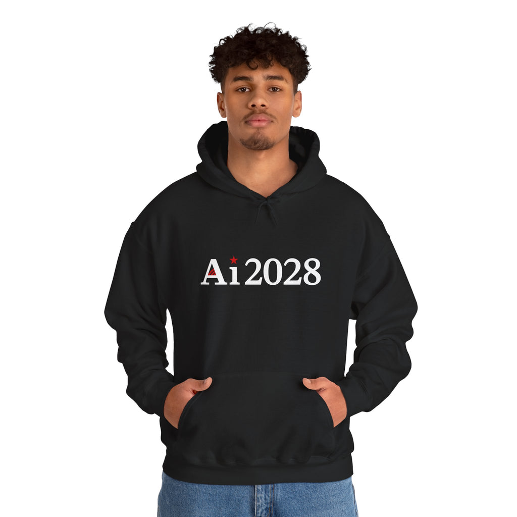 Ai 2028 Hoodie in Black
