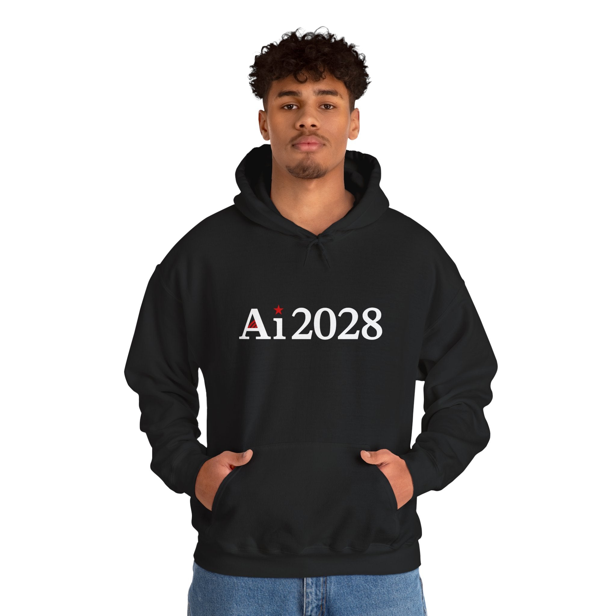 Ai 2028 Hoodie in Black