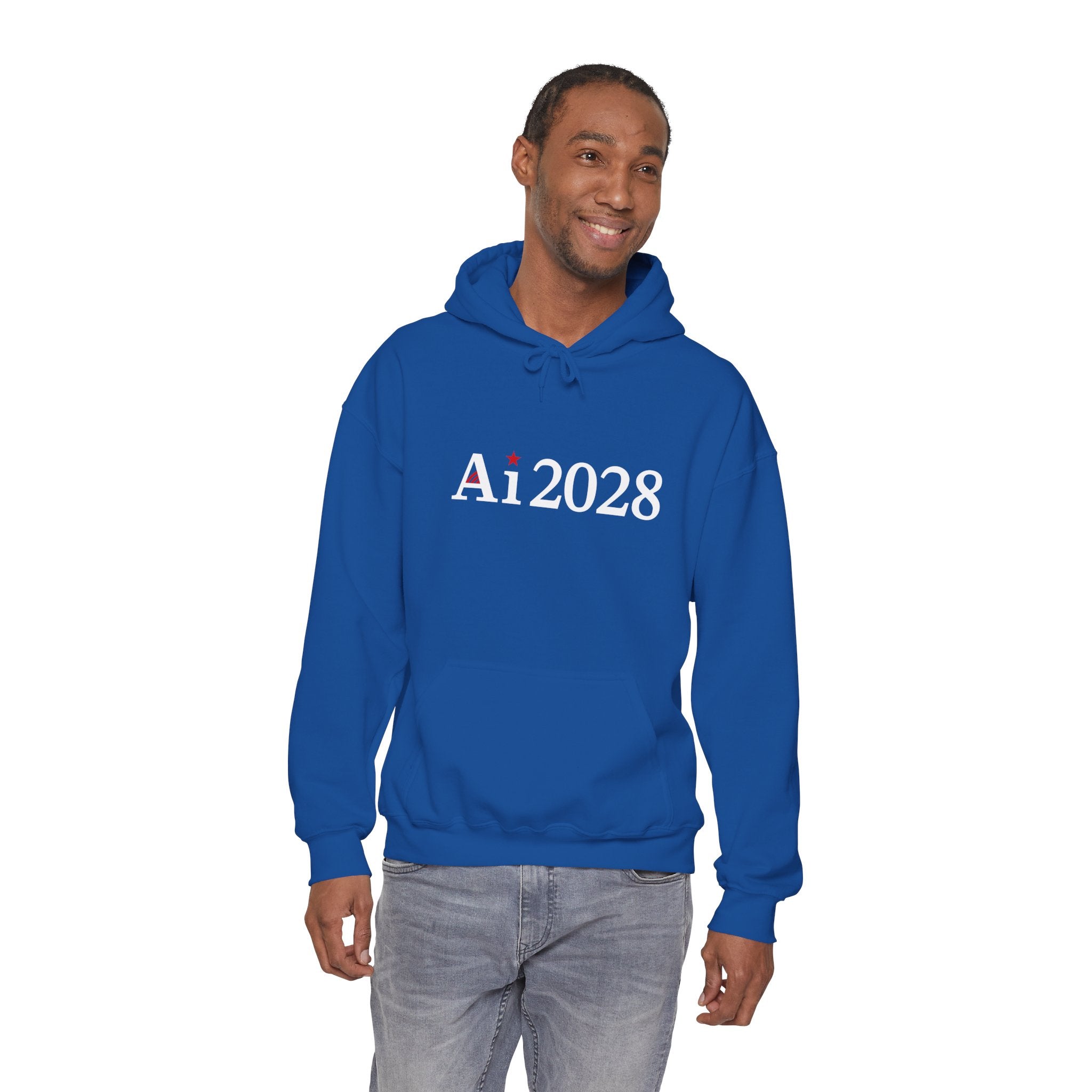 Ai 2028 Hoodie in Blue