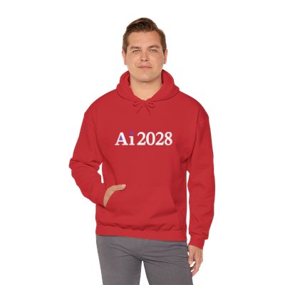Ai 2028 Hoodie in Red