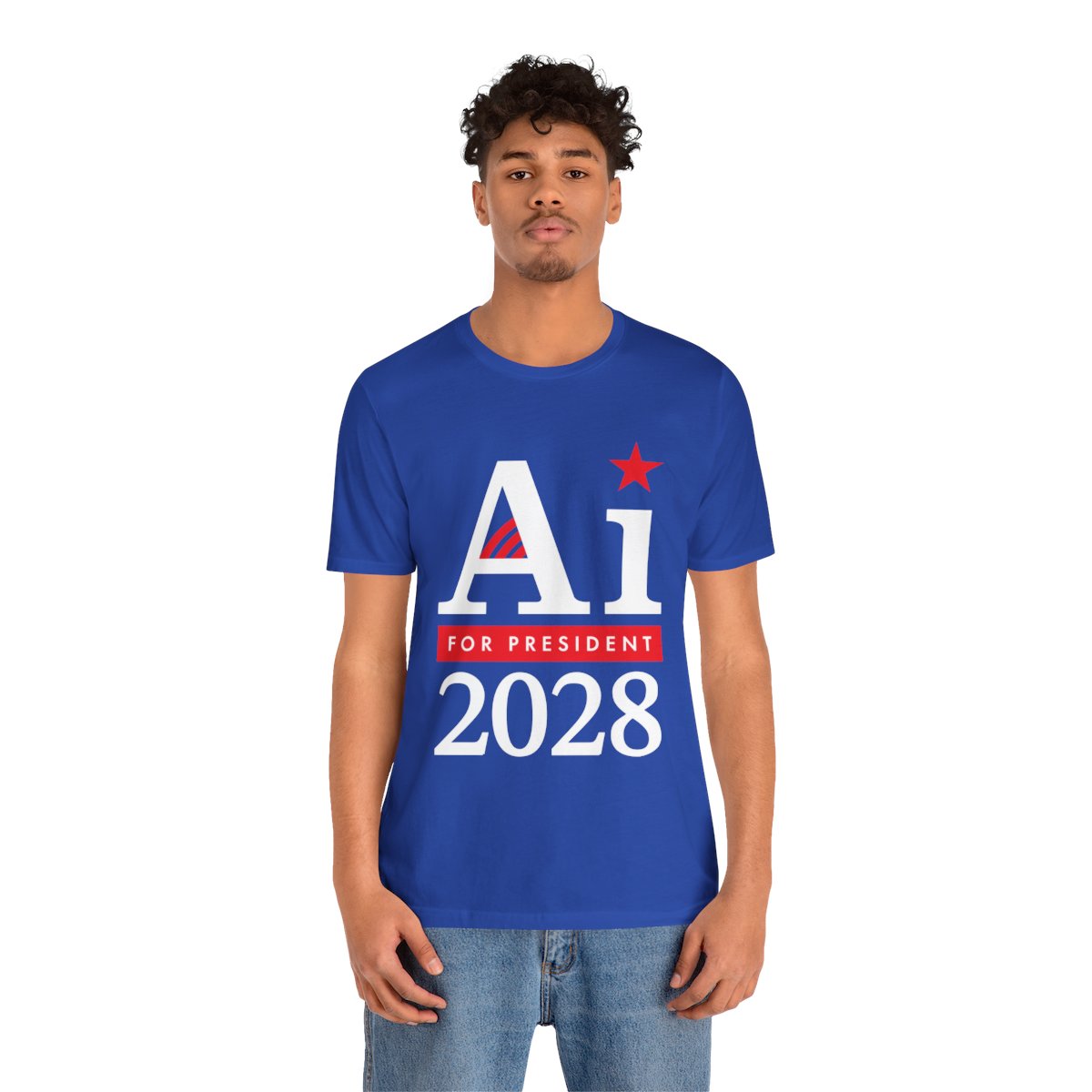 AI for President 2028 in Blue