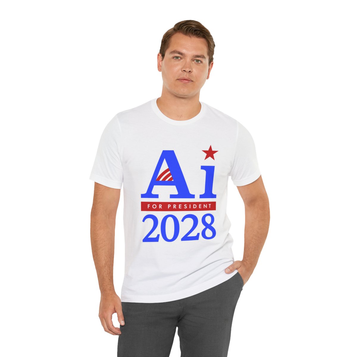 AI for President 2028 in White