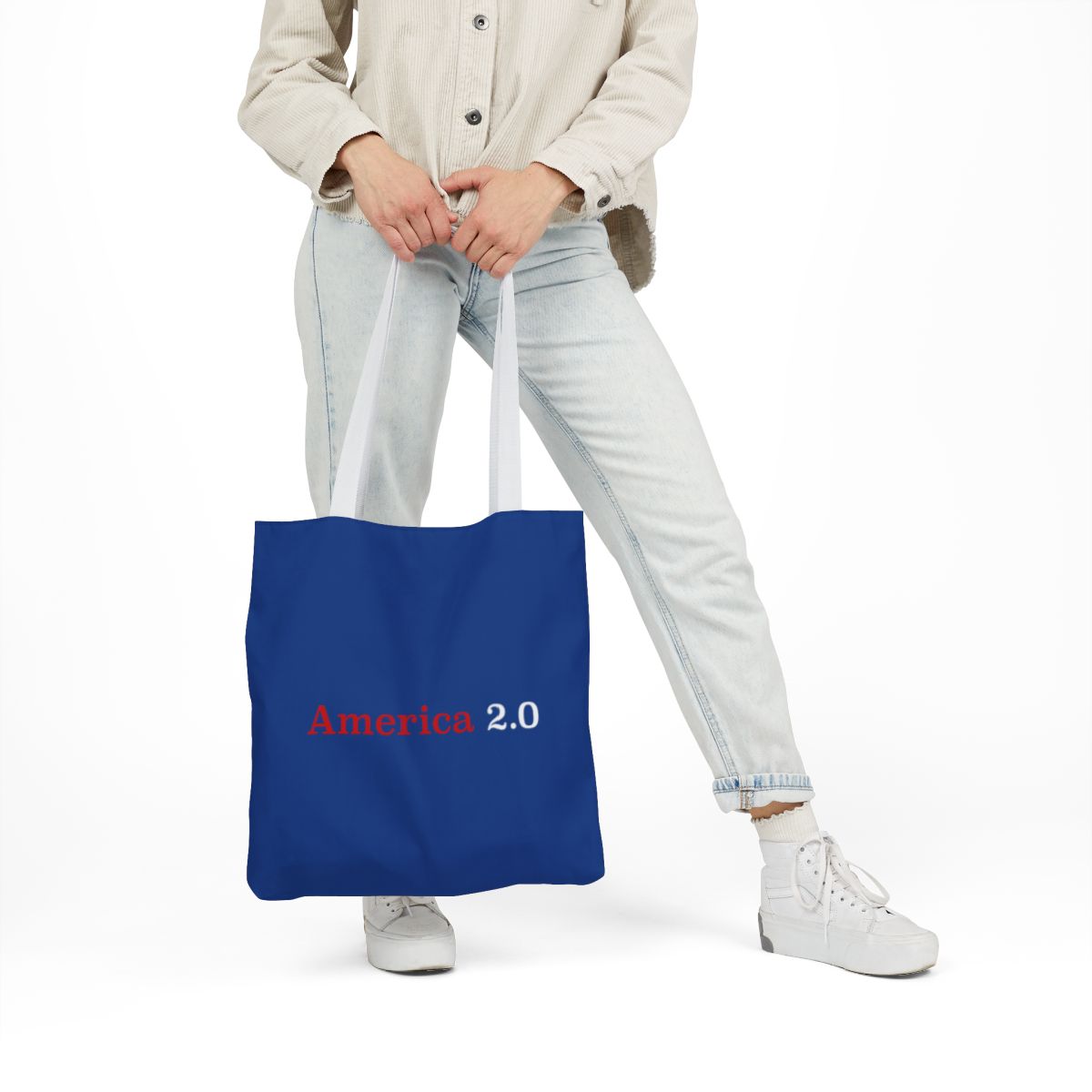 Ai for President Bag in Blue